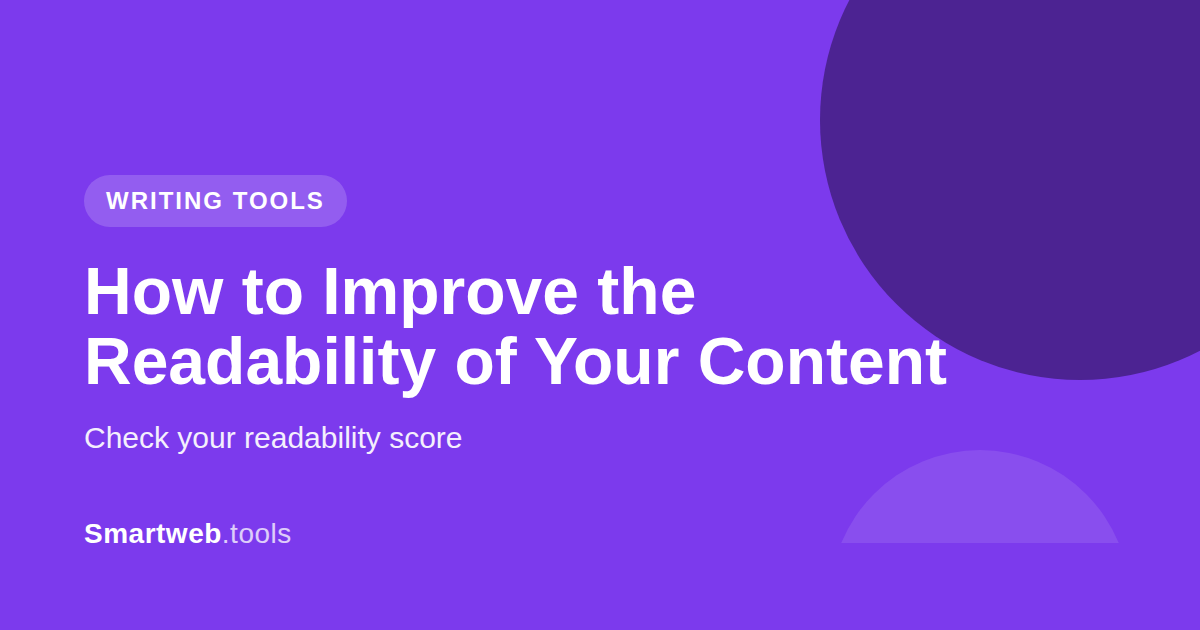 How to Improve the Readability of Your Content